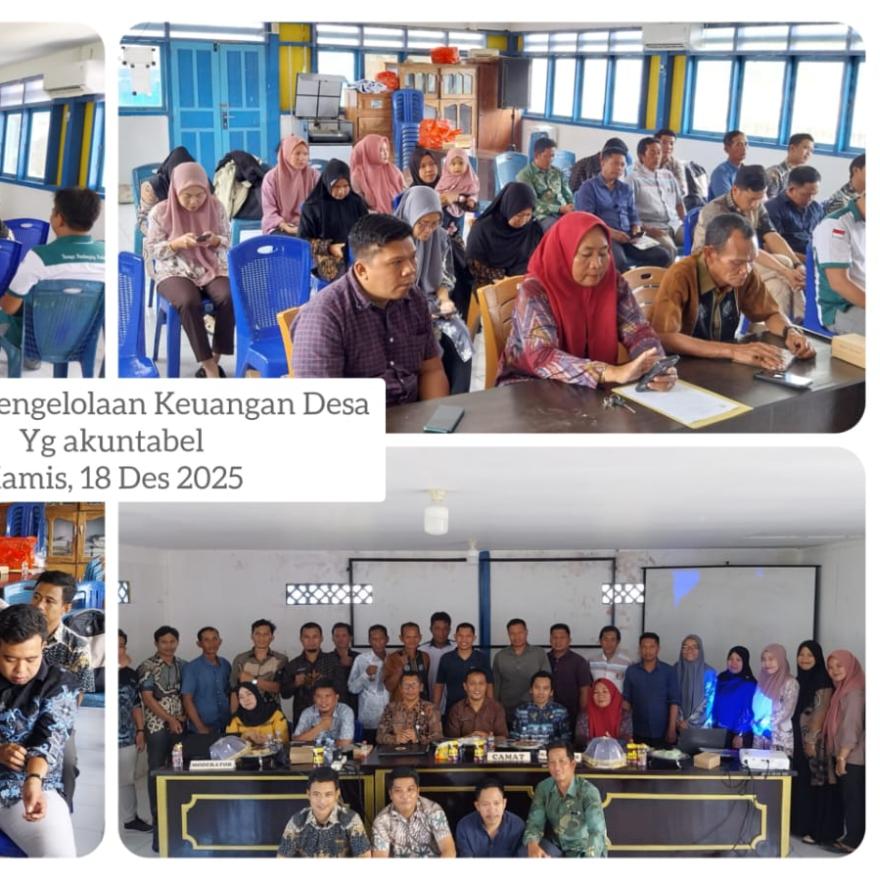 Bimtek Pengelolaan Keuangan Desa yang Akuntabel Digelar di Desa Inalipue